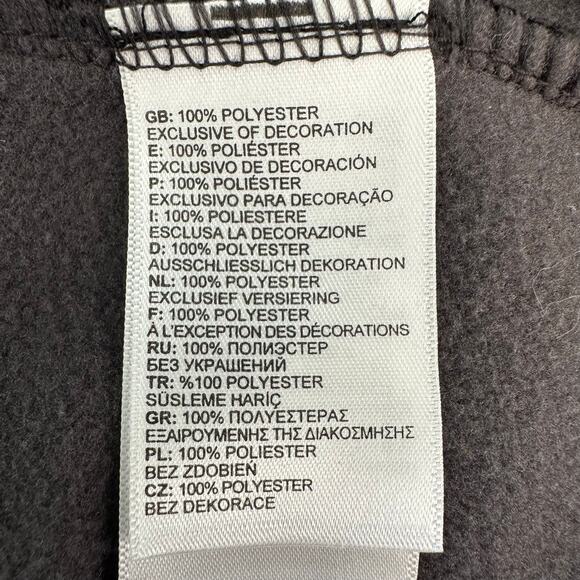 The North Face Fleece Pullover Hoodie Men Size XXL Black Logo Casual - Picture 6 of 8